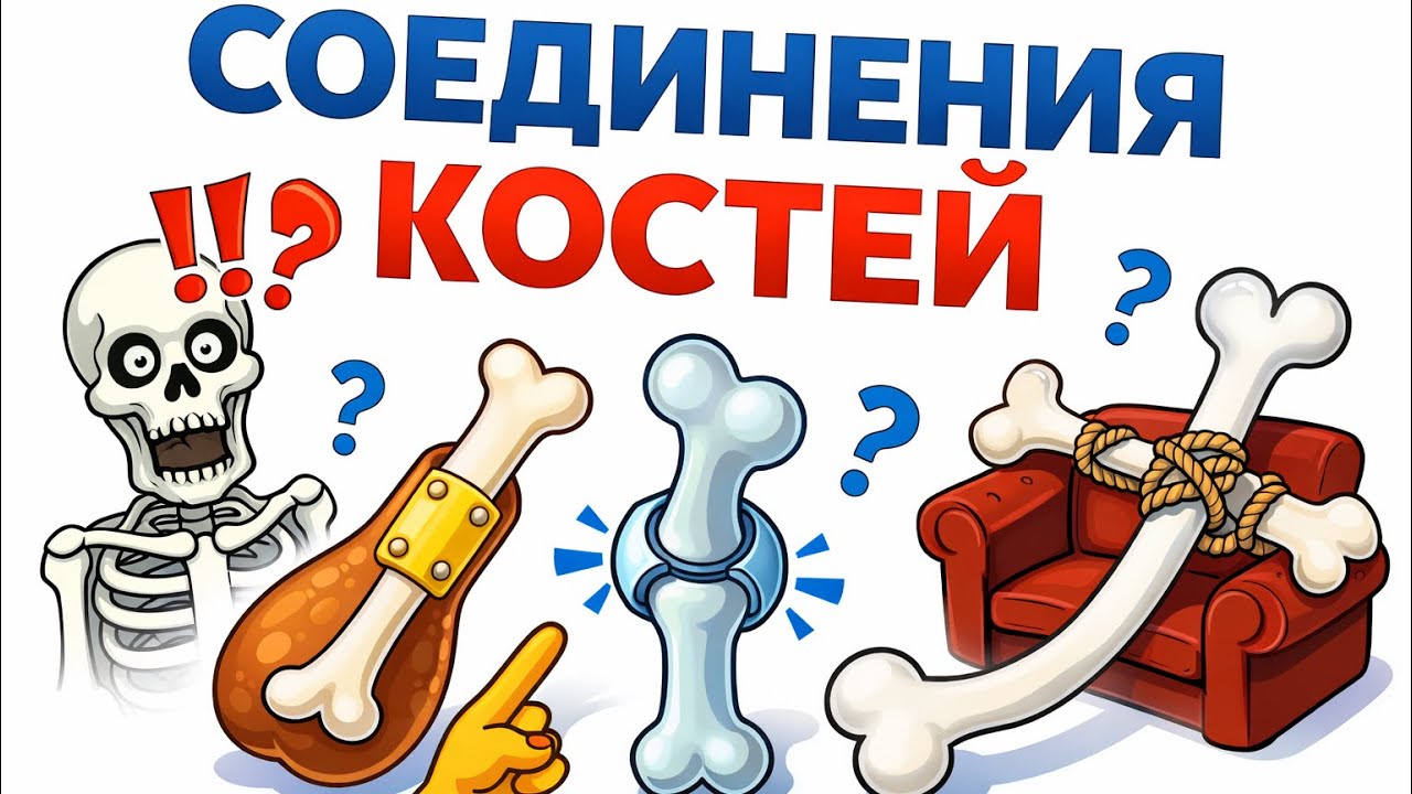 ТИПЫ СОЕДИНЕНИЯ КОСТЕЙ
