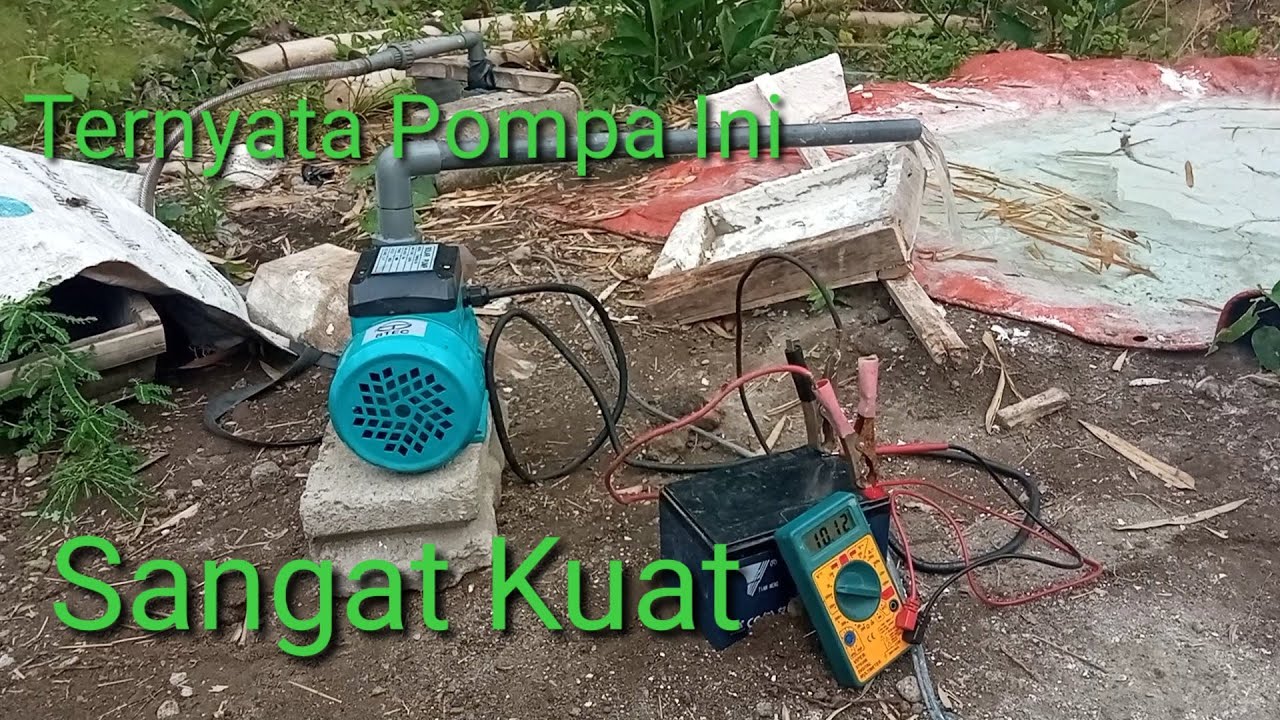 Sangat Kuat, Pompa Air Tanpa PLN,Hisap 8meter