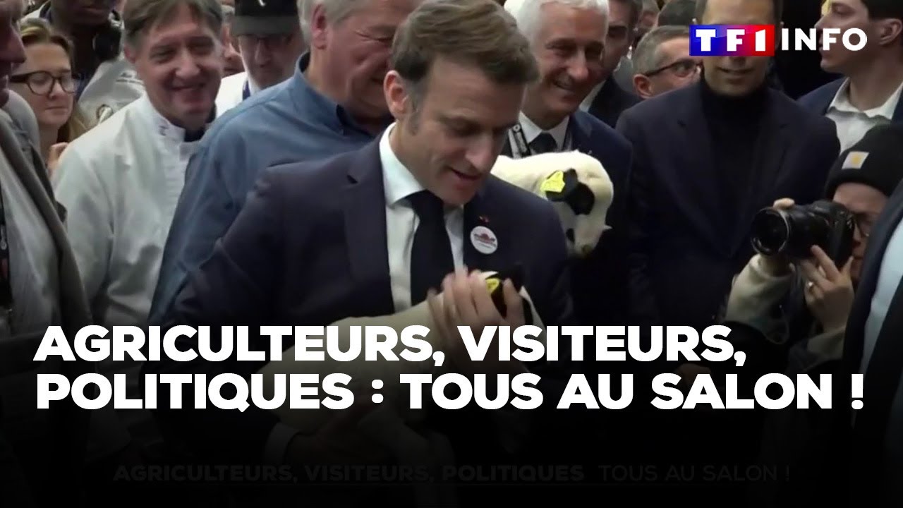 Agriculteurs, visiteurs, politiques : tous au salon ! ｜TF1 INFO