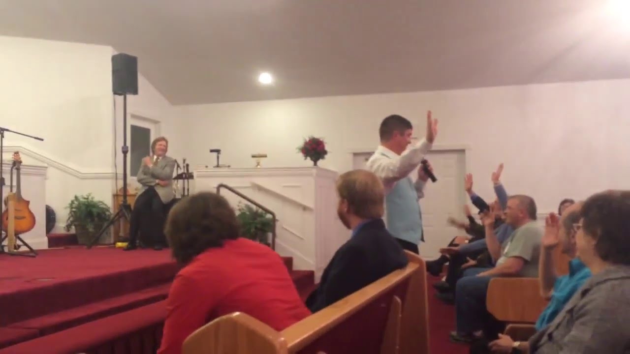 Tim Ellison singing  