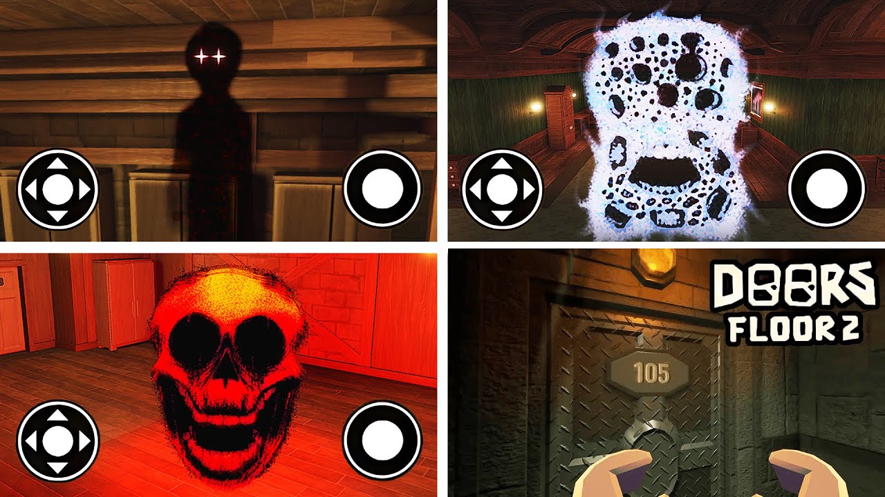 PLAYING AS ALL NEW ENTITIES?! UPDATE DOORS │ RETRO MODE │ THE BACKDOOR ROBLOX │ DOORS RP