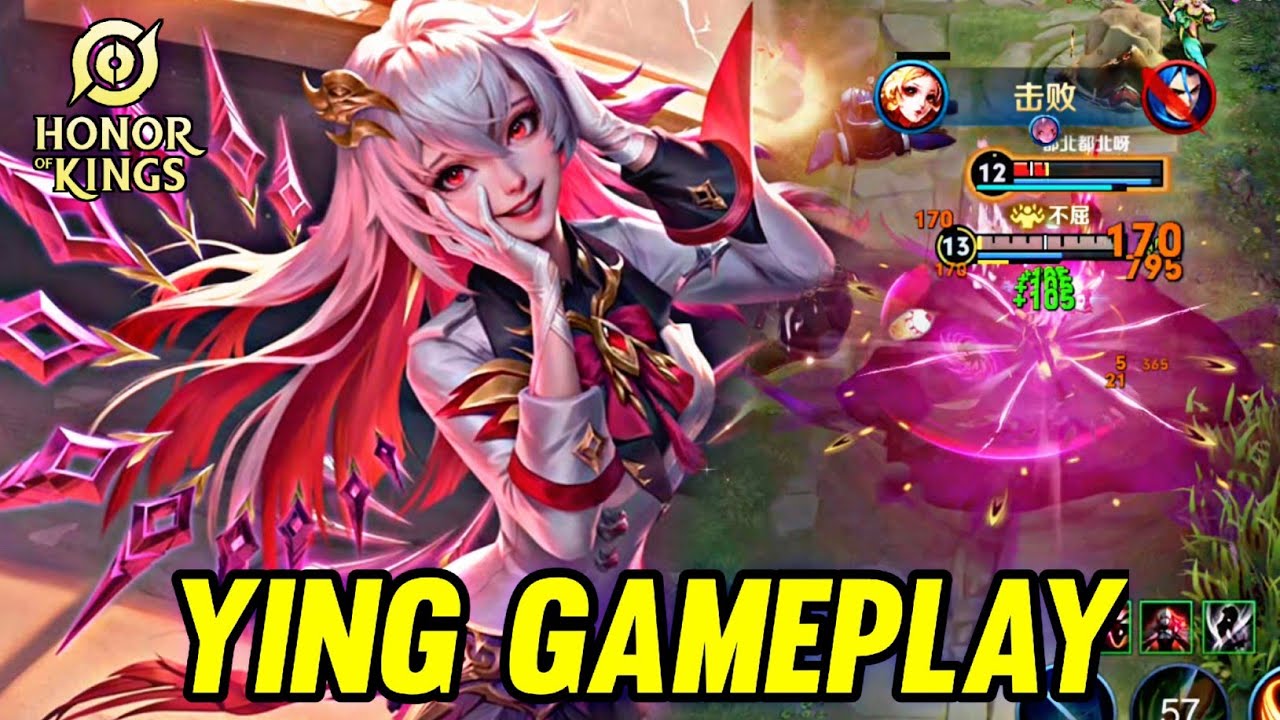 HOK : SHADOW/YING GAMEPLAY | HARD TO BEAT - HONOR OF KINGS