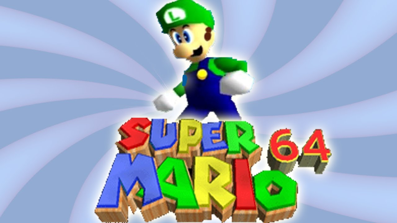 Luigi in Super Mario 64 [GAME SPECULATION]