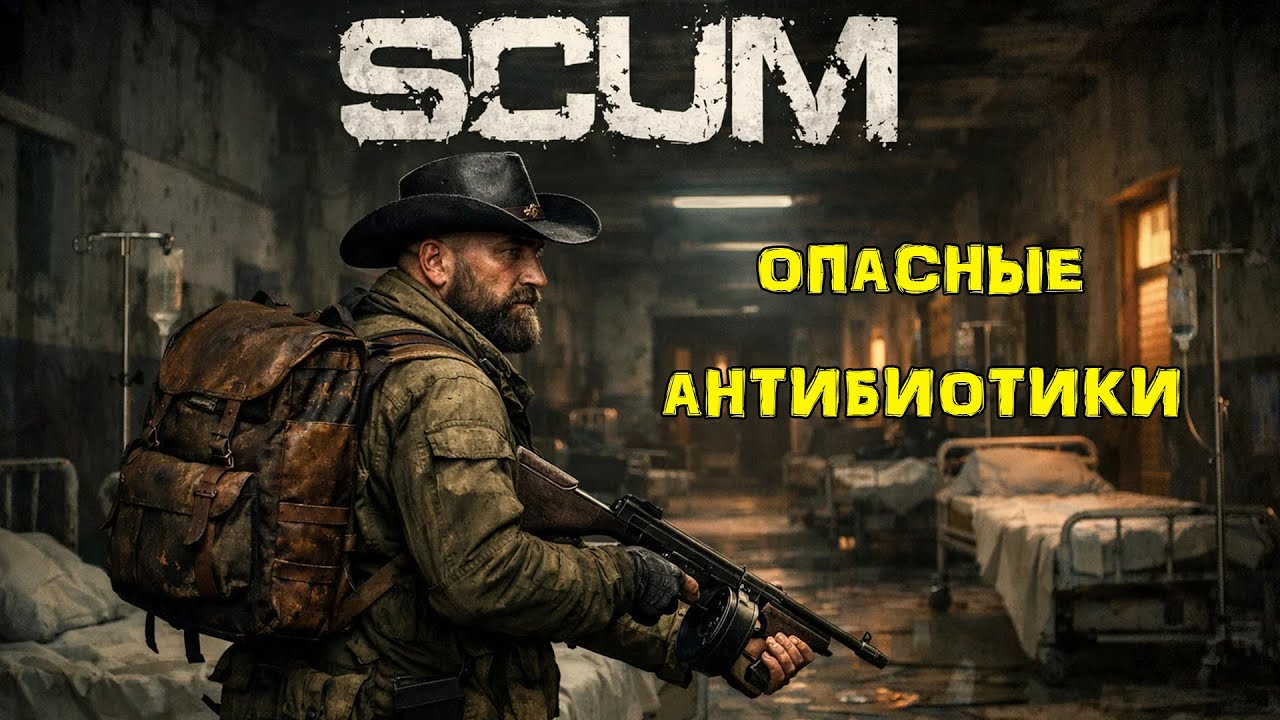 SCUM Выживание без ПОКУПОК #57 Смертельный АНТИБИОТИК