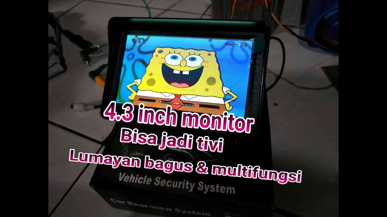 Unboxing Dan Sedikit Review Monitor TFT 4.3 Inch Multifungsi