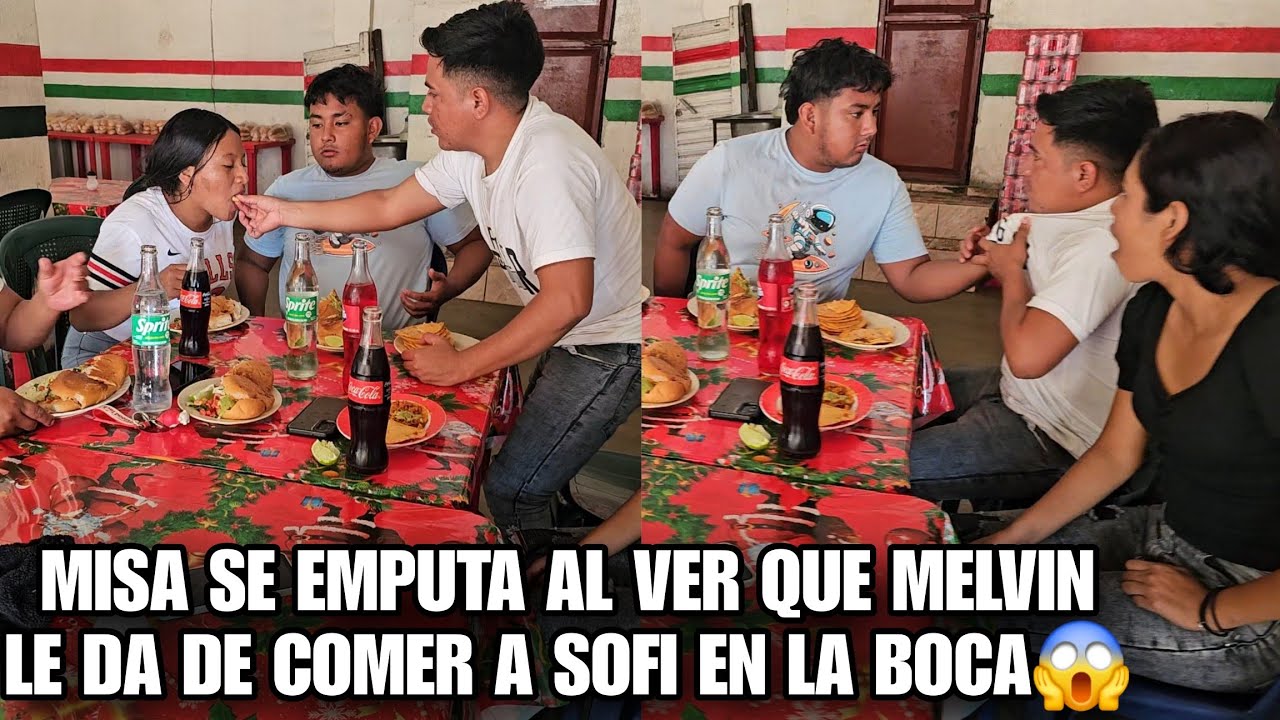 MELVIN Le Da De Comer A SOFI En La Boca😱 MISA M4tar4 A MELVIN Por M3t3rse Con SOFI😧