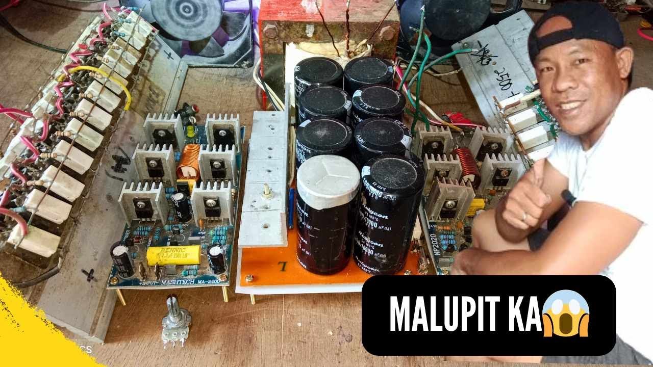 Time Lapse: Amplifier Assembly And Connections To Sound Testing At Home | Amplifier Assembly