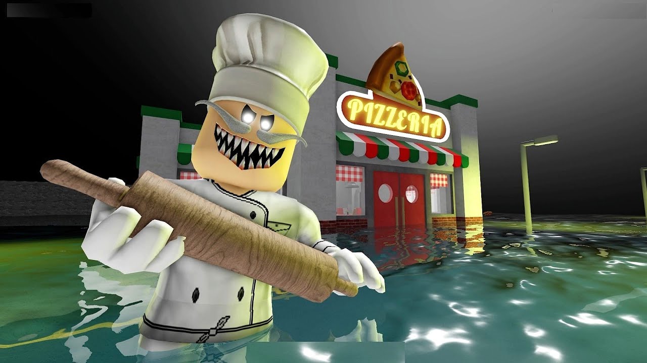 UNDERWATER PAPA'S PIZZERIA! (OBBY) ROBLOX