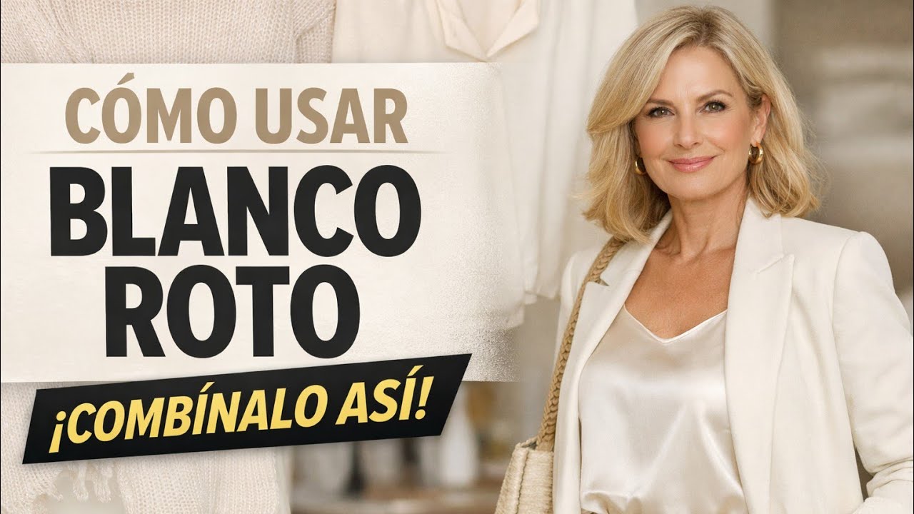 Tendencias de Modas Primavera/Verano 2026, C&oacute;mo usar el BLANCO ROTO, Color del A&ntilde;o 2026, Pantone 👗👠👛