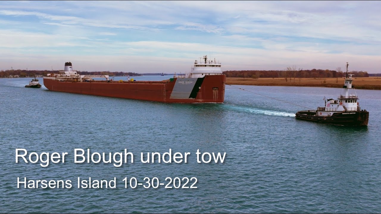 Final trip of the Roger Blough