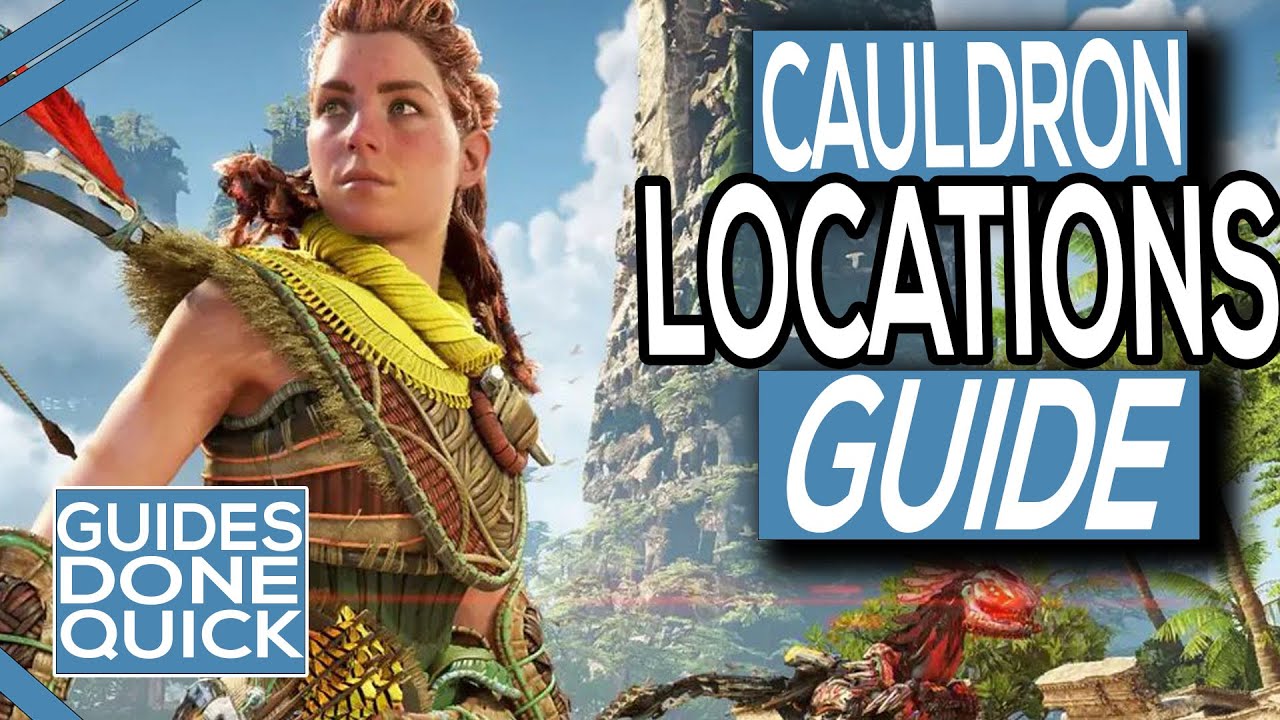 Расположение котлов в Horizon Forbidden West