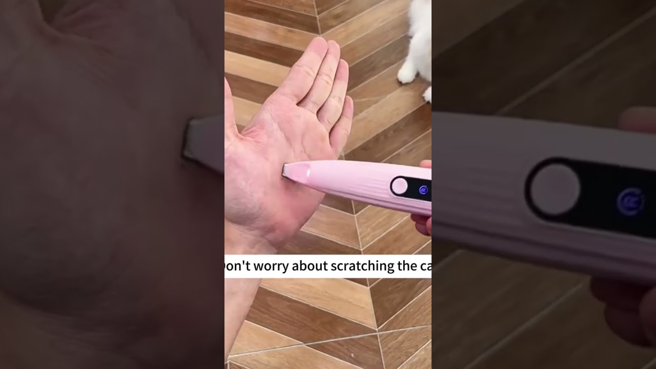 LED Shaving Tool Keep Your Pet's Paws Neat and Clean #petgroomingtool #petcaretips