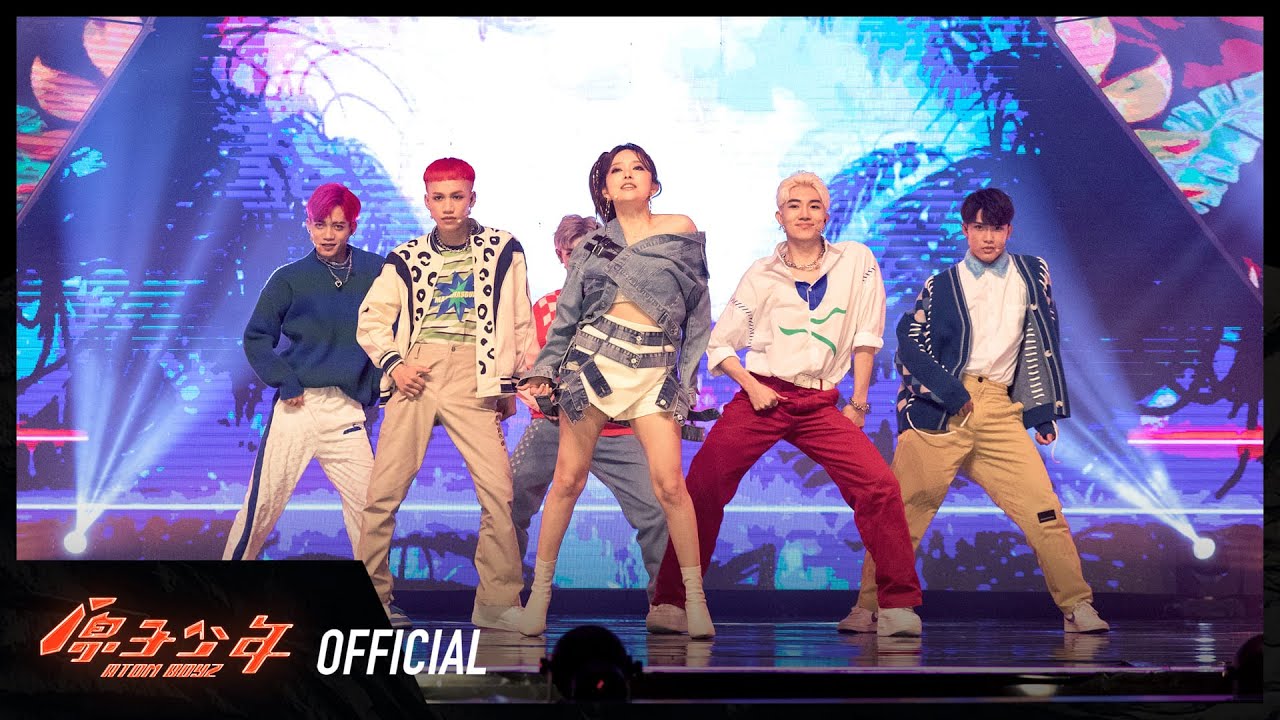 原子少年 旅行者的金唱盤 ｜金星表演片段—《喇舌》ft. 愛紗 ATOM BOYZ VENUS