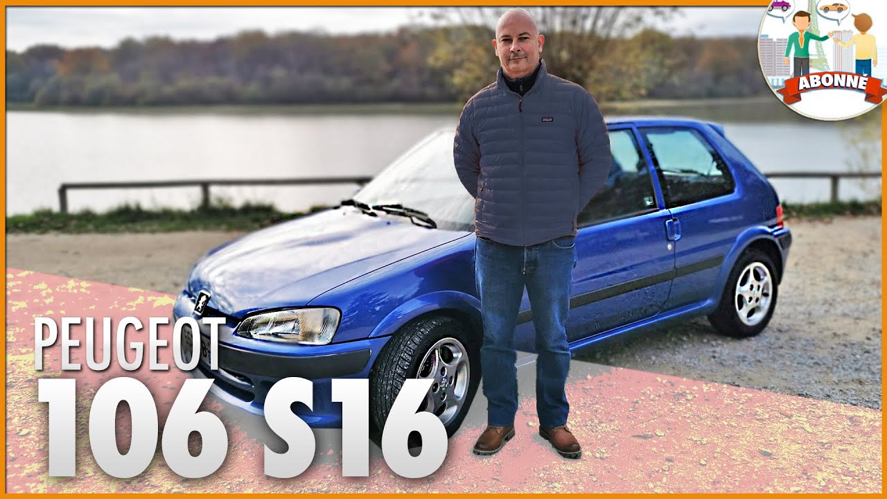 PEUGEOT 106 S16 🇫🇷 Une Super ECOLE de PILOTAGE !