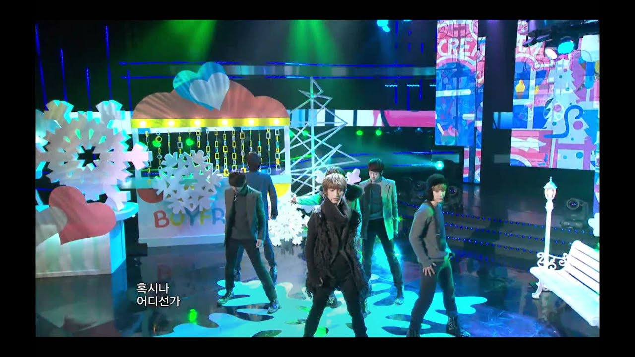 BOY FRIEND - I'll be there 보이프렌드 - 내가 갈게 Music Core 20111217