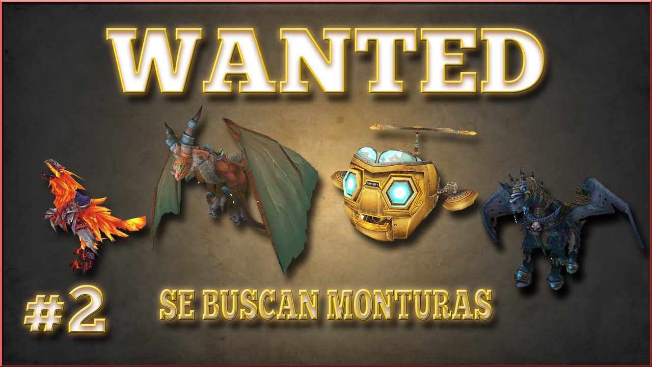 WANTED. Se buscan monturas #2 / Directo