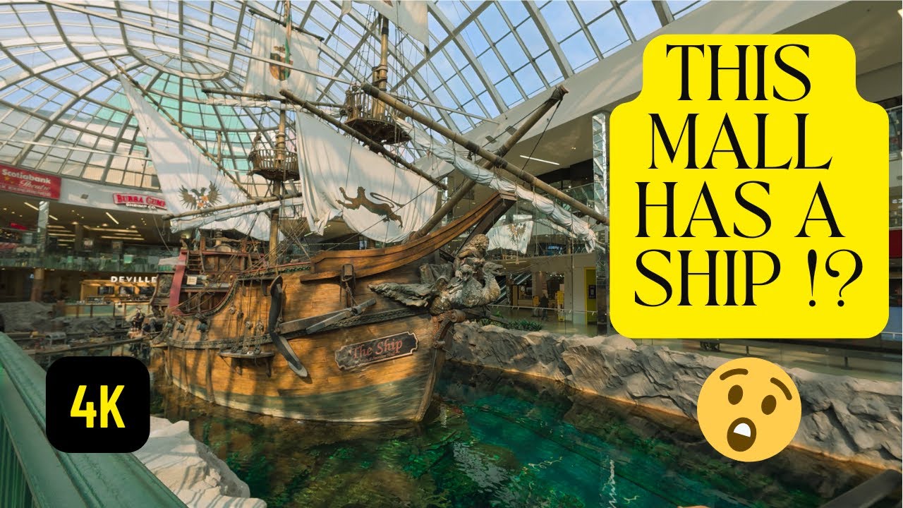 West Edmonton Mall COMPLETE Walking Tour | ENTIRE Immersive POV walk of North America's Largest