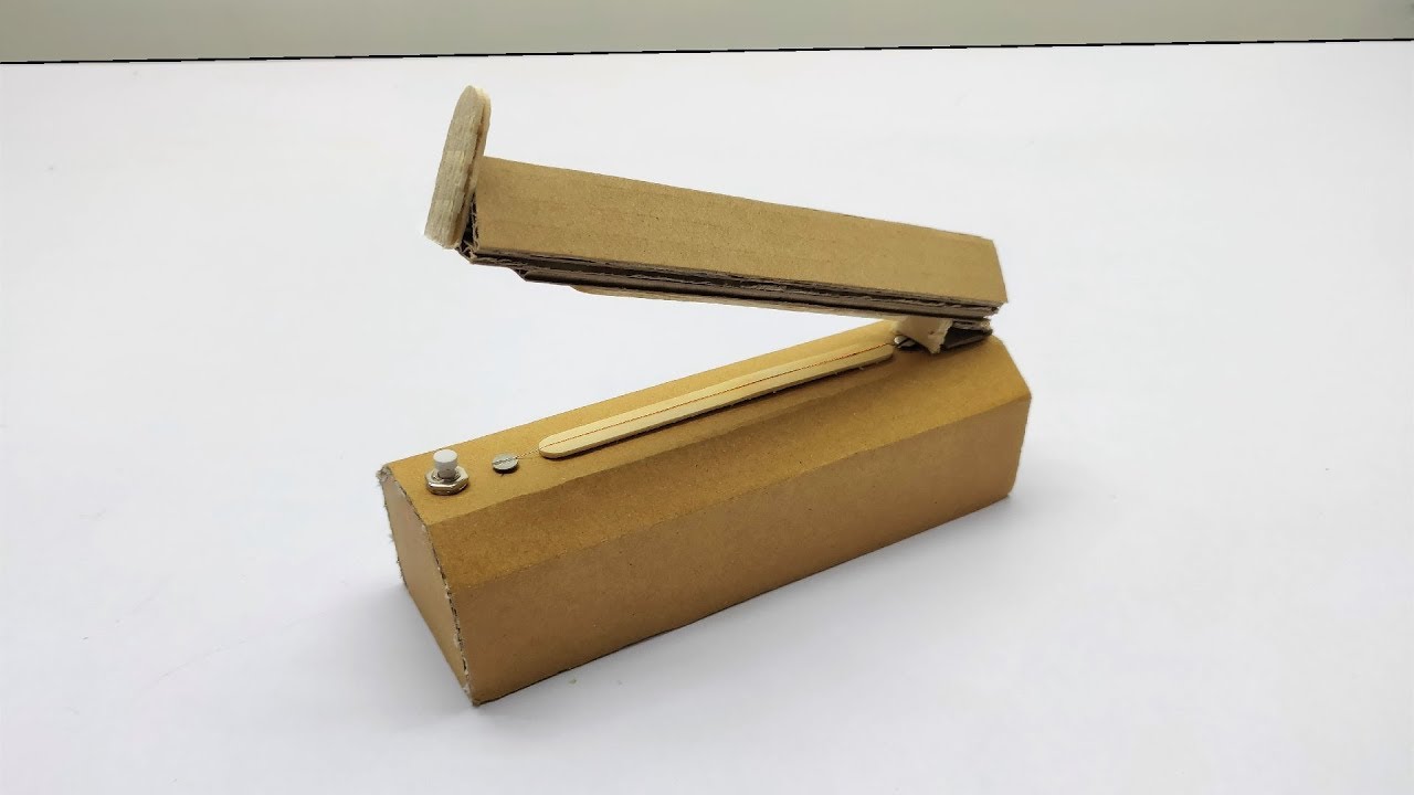 How to make Plastic Bag Sealing Machine From Cardboard