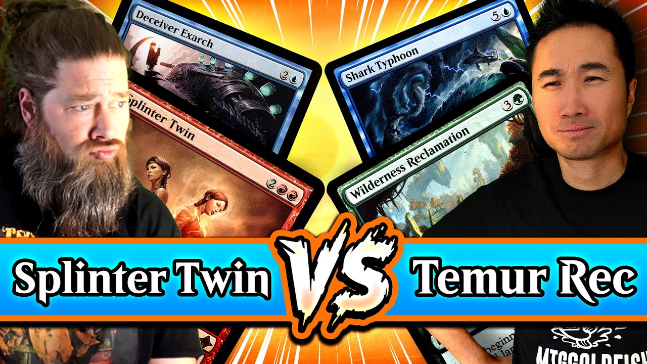 Splinter Twin (2011) vs. Temur Reclamation (2020) | Best Standard Deck Ever Top 64