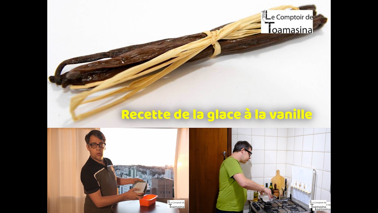 Glace à la vanille Maison sans sorbetière - Une recette facile, rapide et inratable Par Chef Arnaud