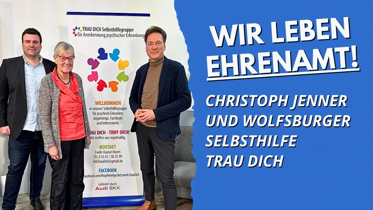 Wir leben Ehrenamt! „Trau dich“ – Selbsthilfegruppe für psychische Gesundheit in Wolfsburg | TV38