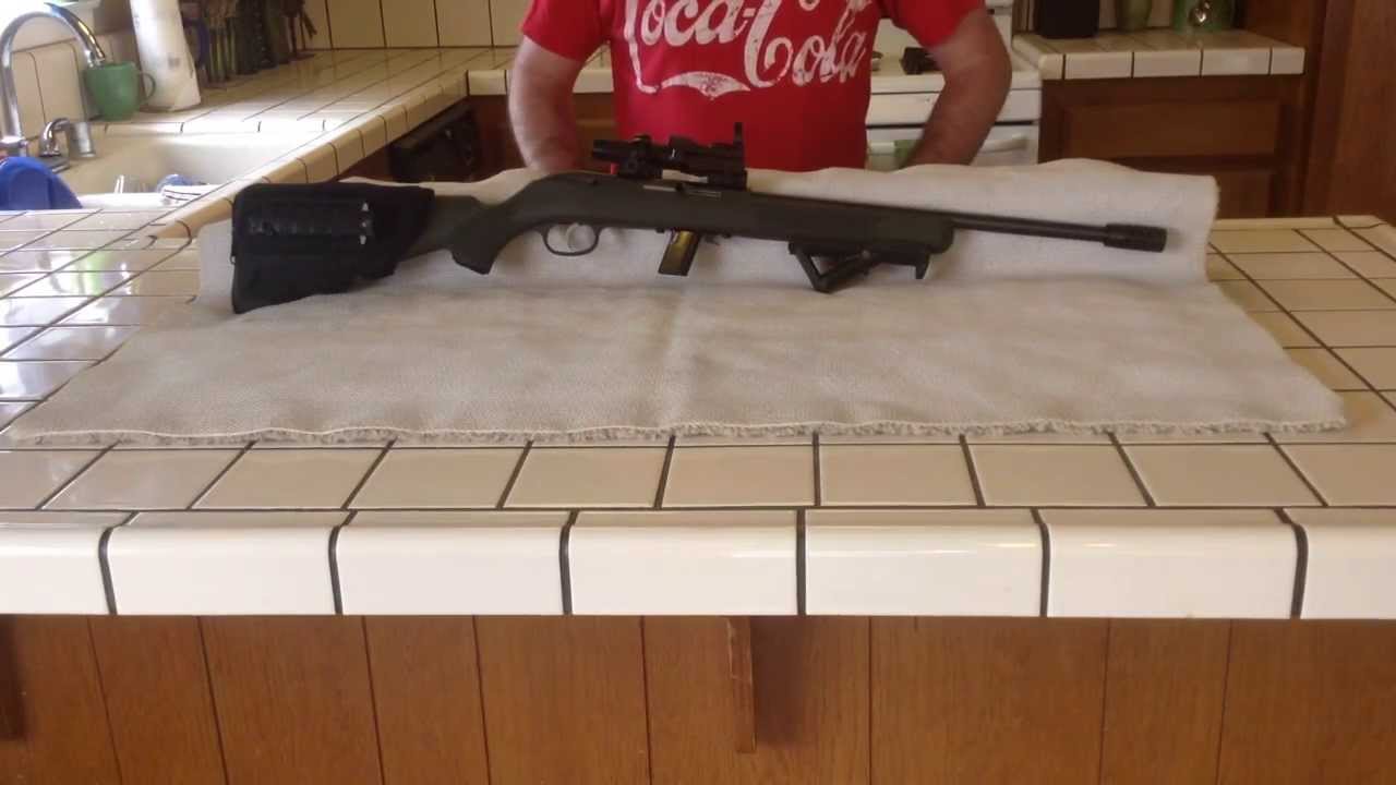 Customized Savage 64 Tactical 22lr