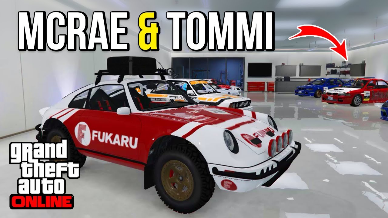Rally Garage in GTA 5 Online  [Real-Life Builds]