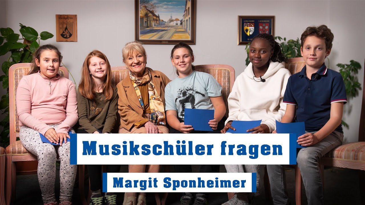 Musikschüler fragen... Margit Sponheimer - von der Mainzer Lebensfreude und der Musik