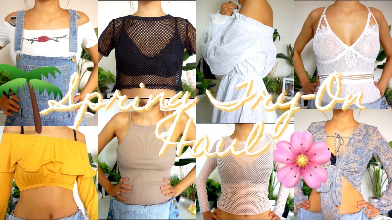 CUTE Spring TRY-ON HAUL 🌴🌺☀️ | JESSICA EDWARDS