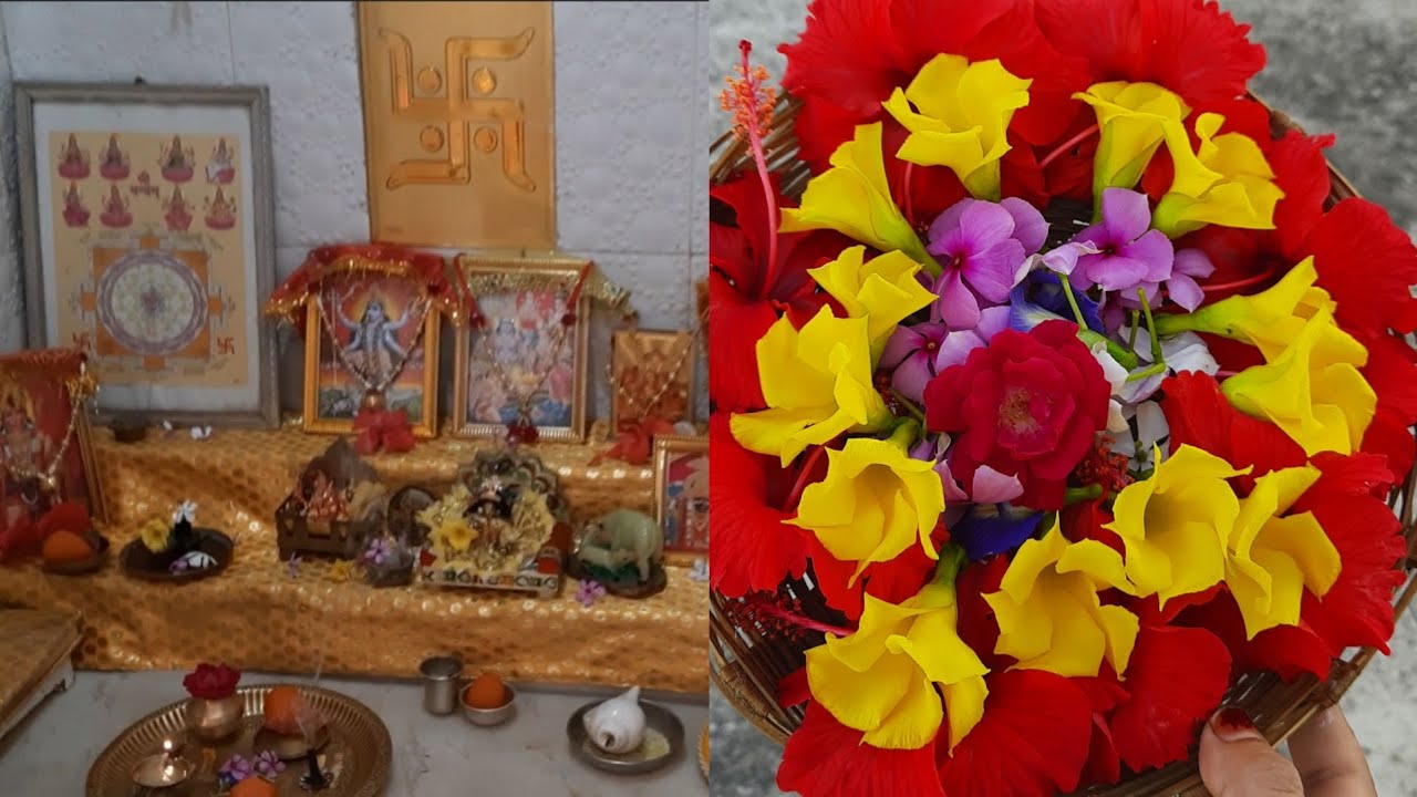 Kuch is tarah se hui Ram Navmi ka puja aur khana || #ramnavmi