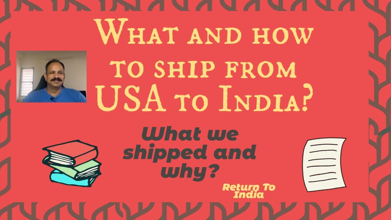 What is the moving  process from abroad to India?
