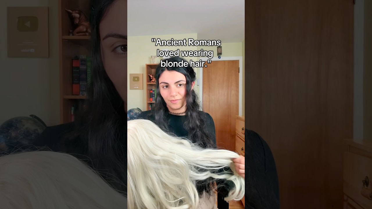 The history of blonde hair in the Roman Empire #history #art