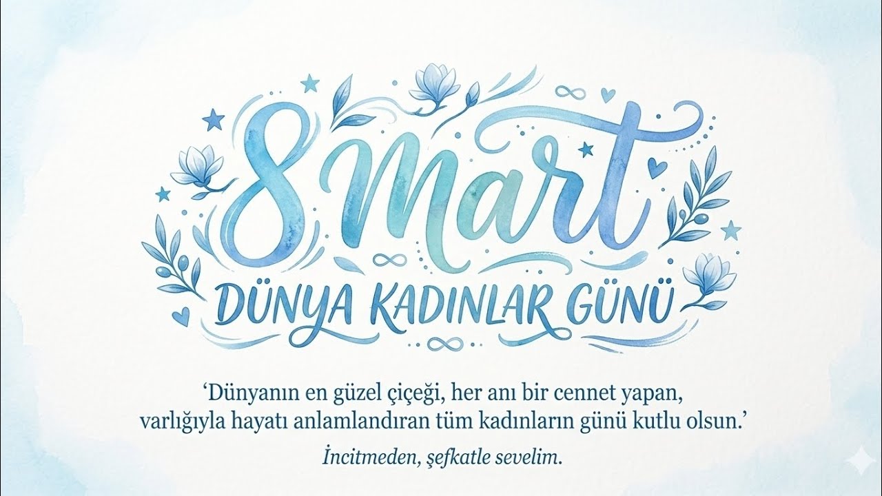8 Mart Dünya Kadınlar Günü Özel | KADIN İNSANDIR BİZ İNSANOĞLU 