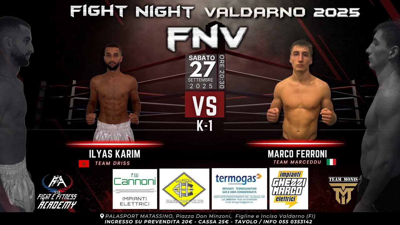 KARIM ILYAS (Team Driss) VS FERRONI MARCO (Team Marceddu)