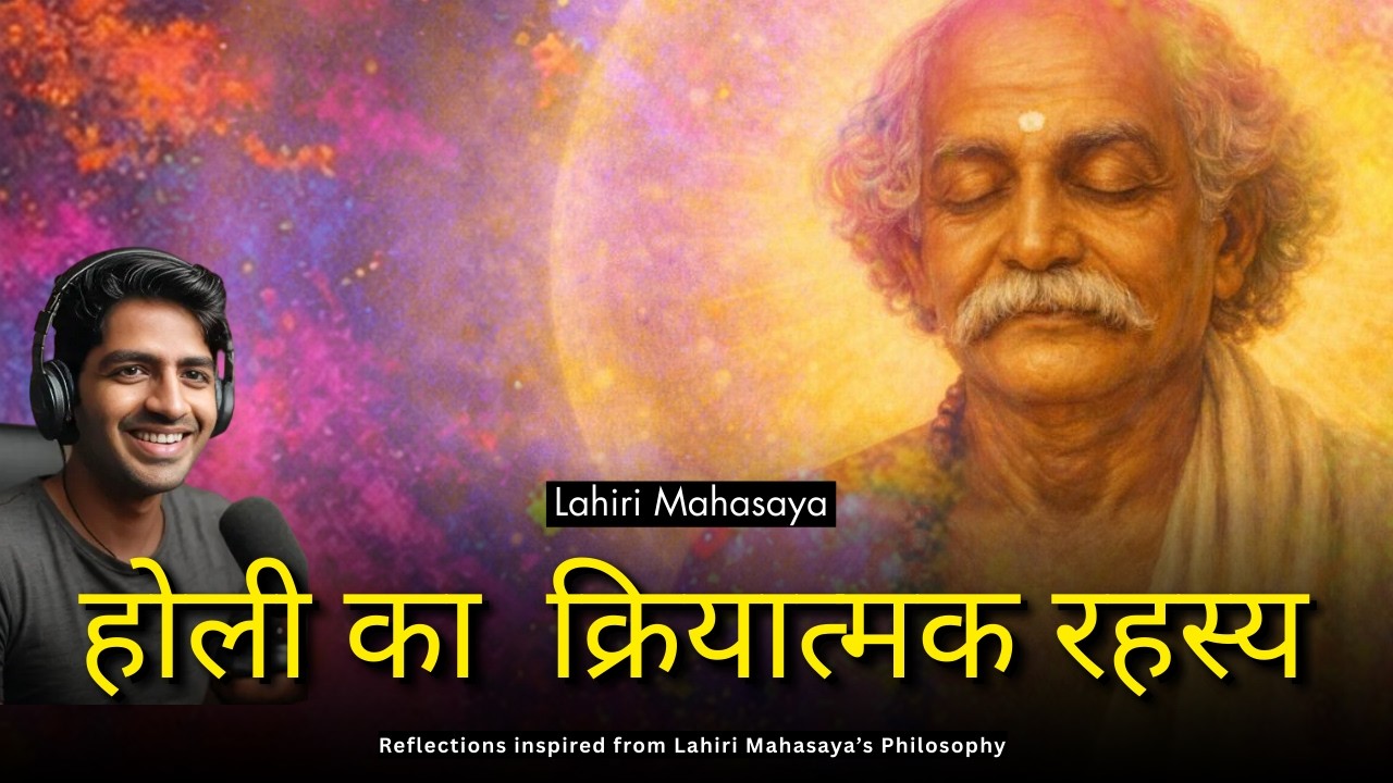 होली का गूढ़ संदेश: लाहिड़ी महाशय की परंपरा: My reflections