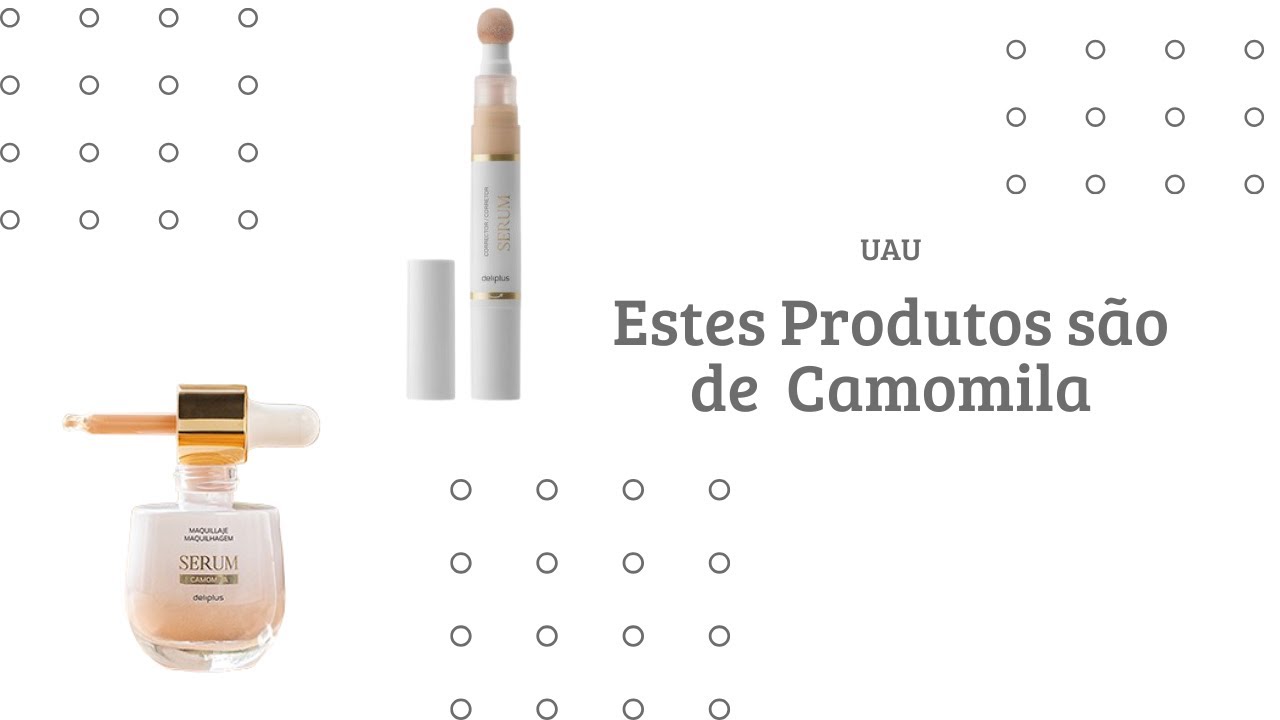 Unboxing  de Dois produtos de Camomila