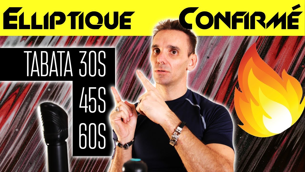 Coaching ELLIPTIQUE Hiit TABATA 30/45/60 ❗ Confirm&eacute; ❗
