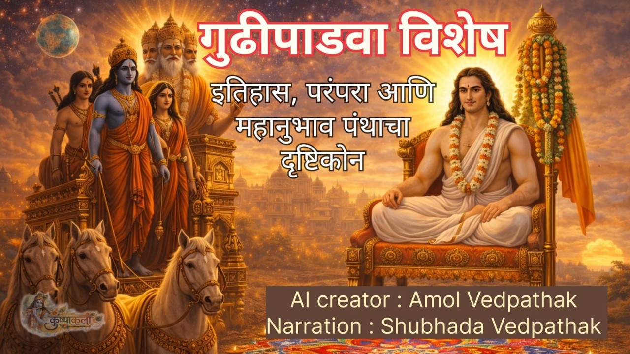गुढीपाडवा विशेष | इतिहास, परंपरा आणि महानुभाव पंथाचा दृष्टिकोन 🙏 | Gudipadwa | Mahanubhav panth 🙏