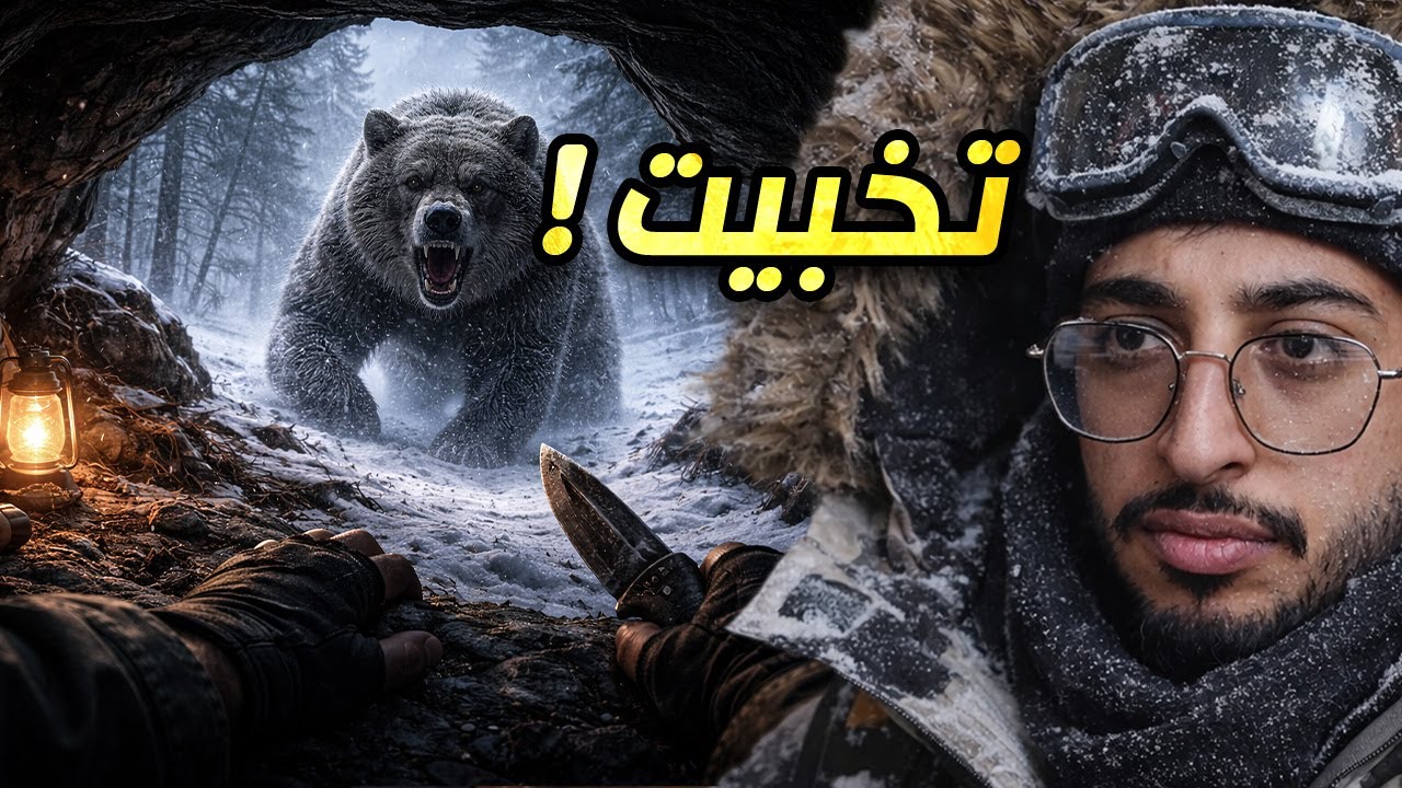 النجاة في الشتاء | من اولها اتخبى من دب !!