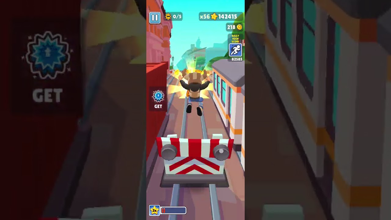 The new subway surfers update sry I post at 5 am I js woke up like out of nowhere