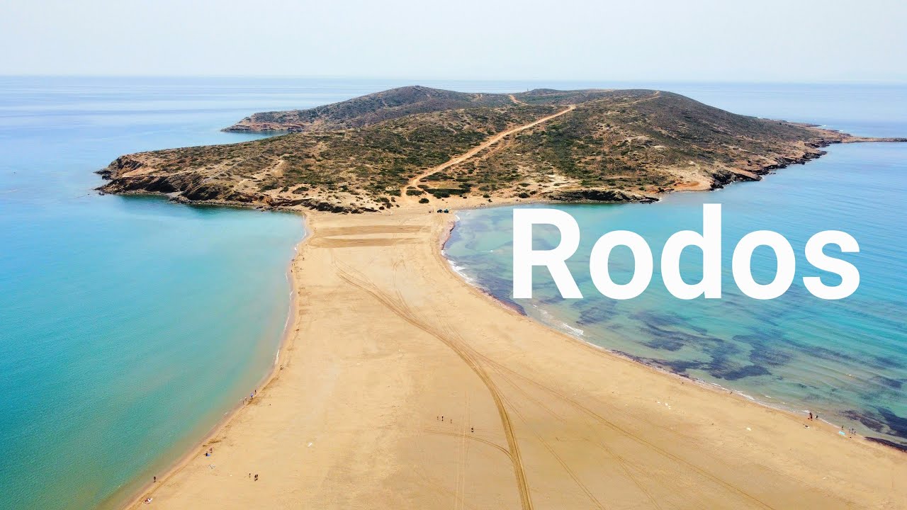 Rodos drone- Lindos, Prasonisi, Kolymbia, Tsambika,