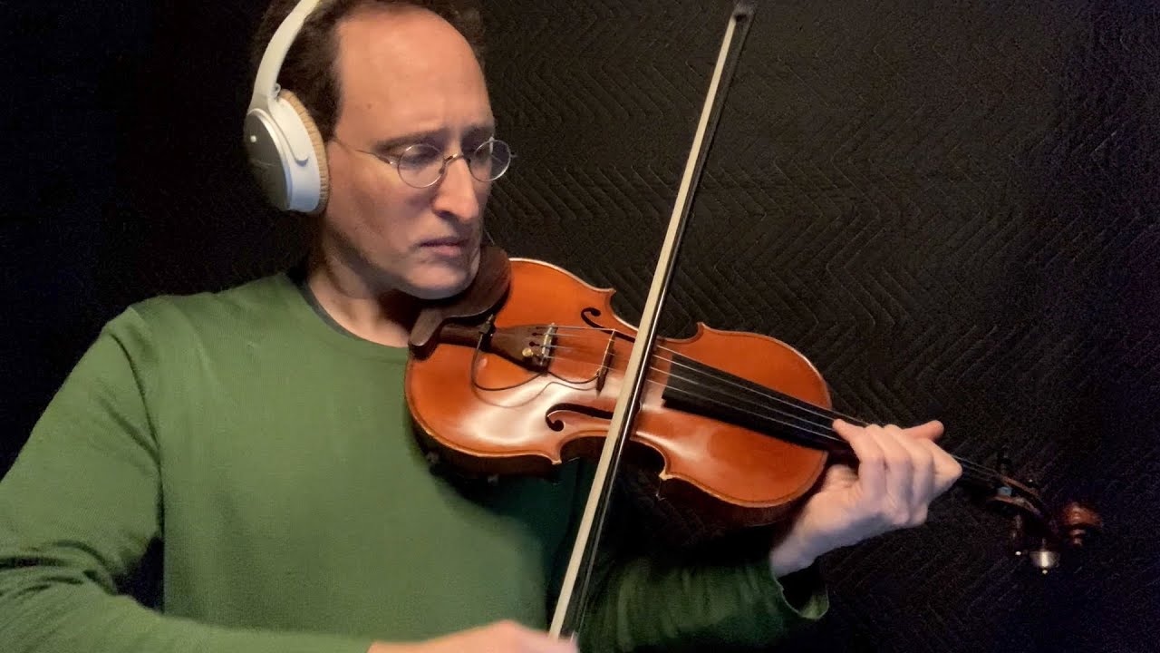 Evan Price plays two versions of "Stardust" on baritone violin - Hoagy Carmichael and Lester Young