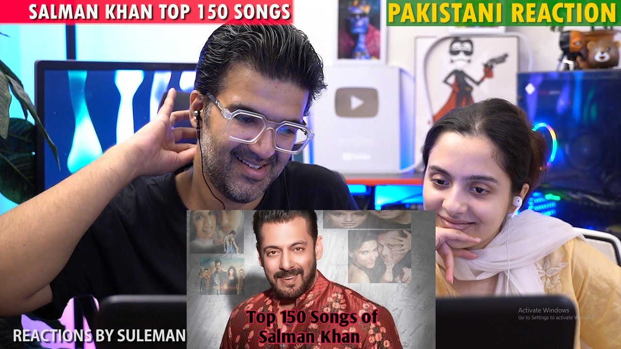 Pakistani Couple Reacts To Salman Khan Top 150 Songs | 1988-2024