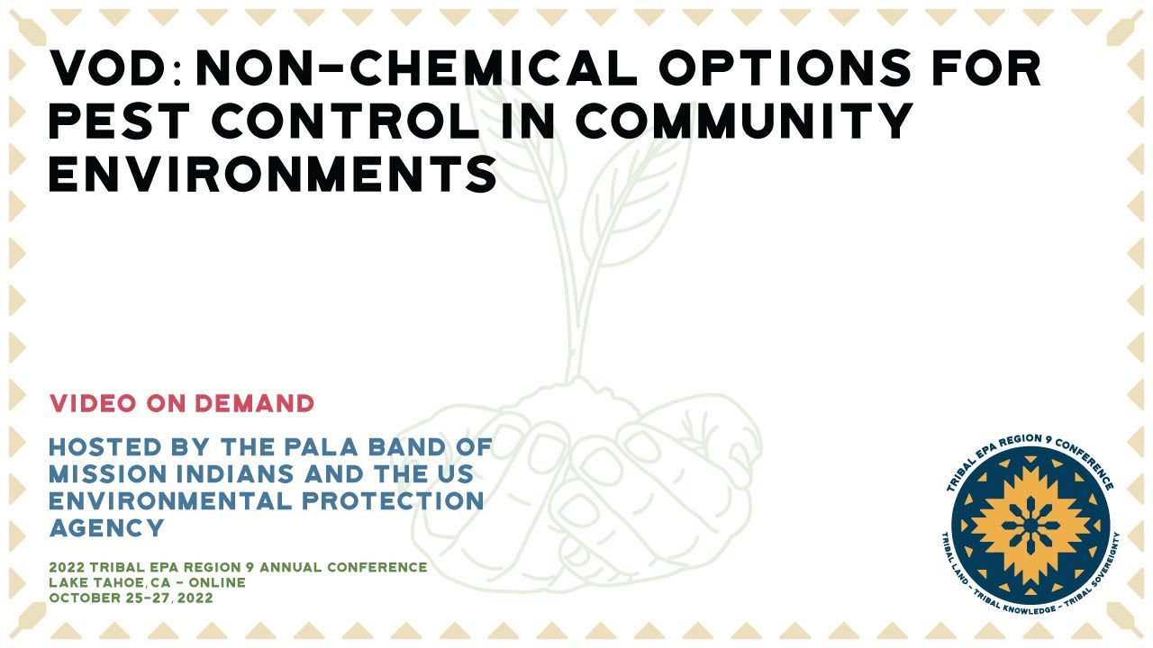 VOD: Non-Chemical Options for Pest Control in Community Environments