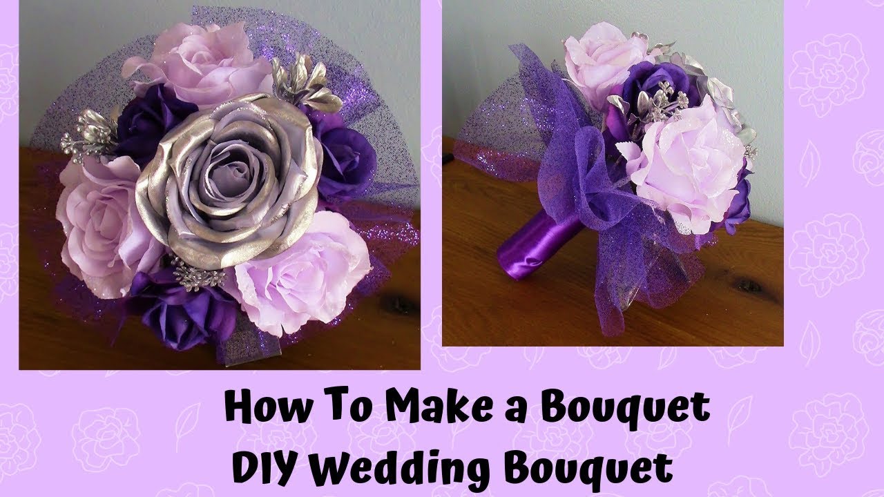 Silk Flower Bridal Bouquet