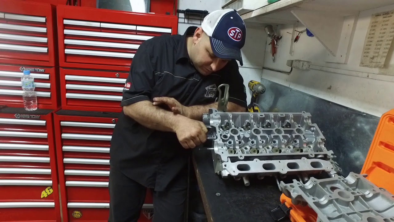 montagem do cabeçote da megane e ponto da correia dentada 2.0 16v