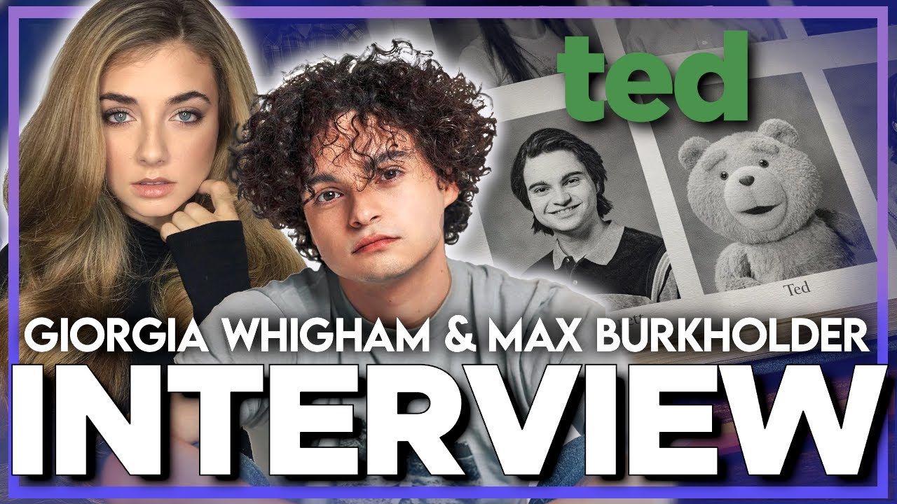 TED Interview: GIORGIA WHIGHAM & MAX BURKHOLDER on Seth MacFarlane's Prequel Series!