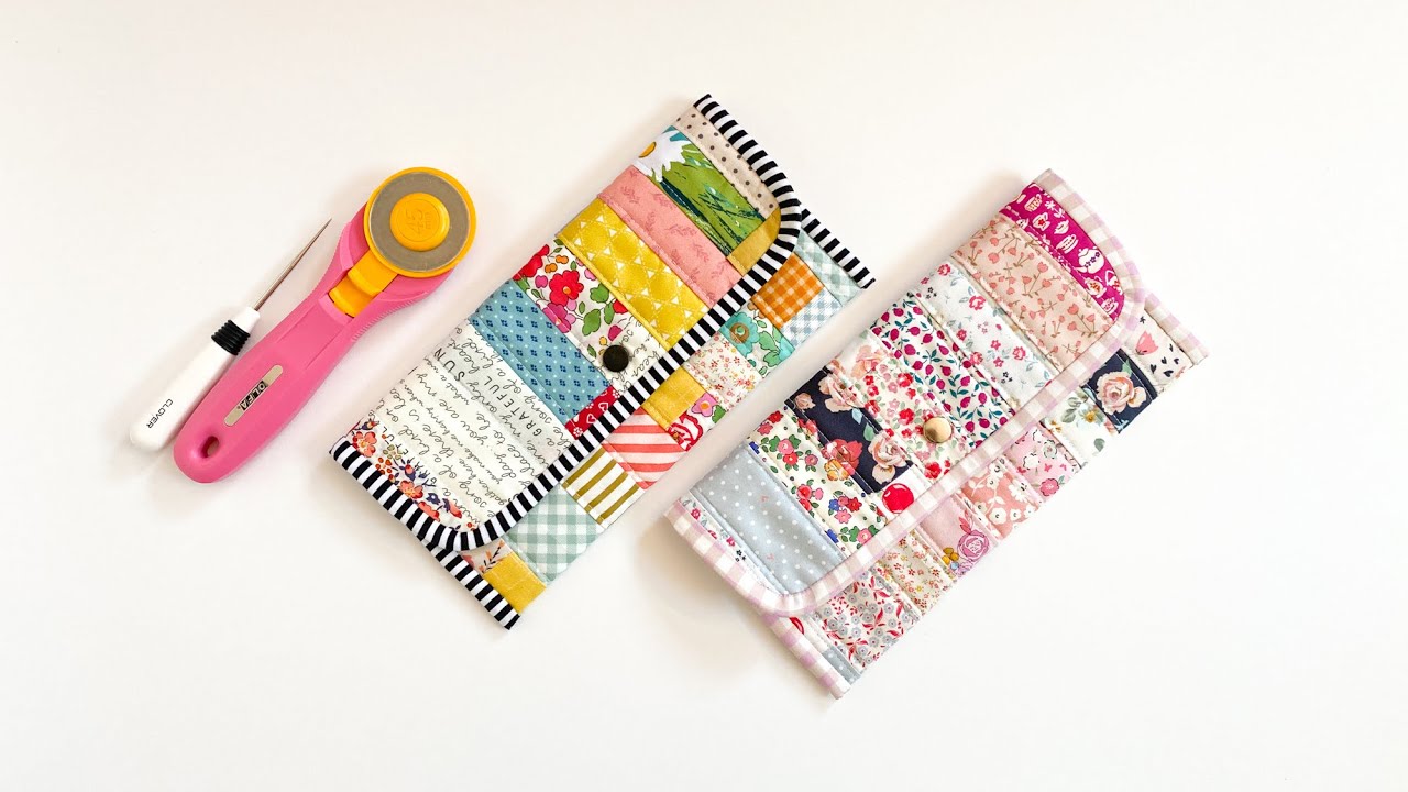 How to sew a Scrappy Tool Case | Beginner Friendly | Sewing Pouch