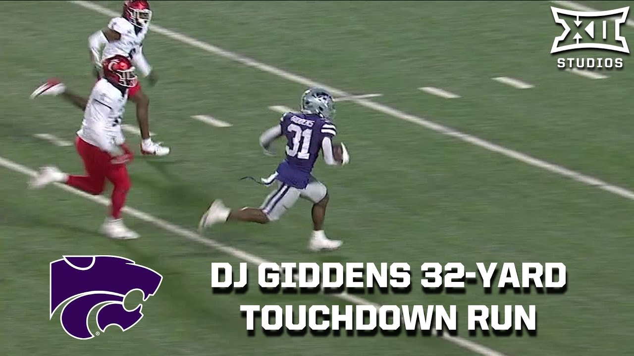 DJ Giddens 32-Yard Touchdown Run vs. Cincinnati