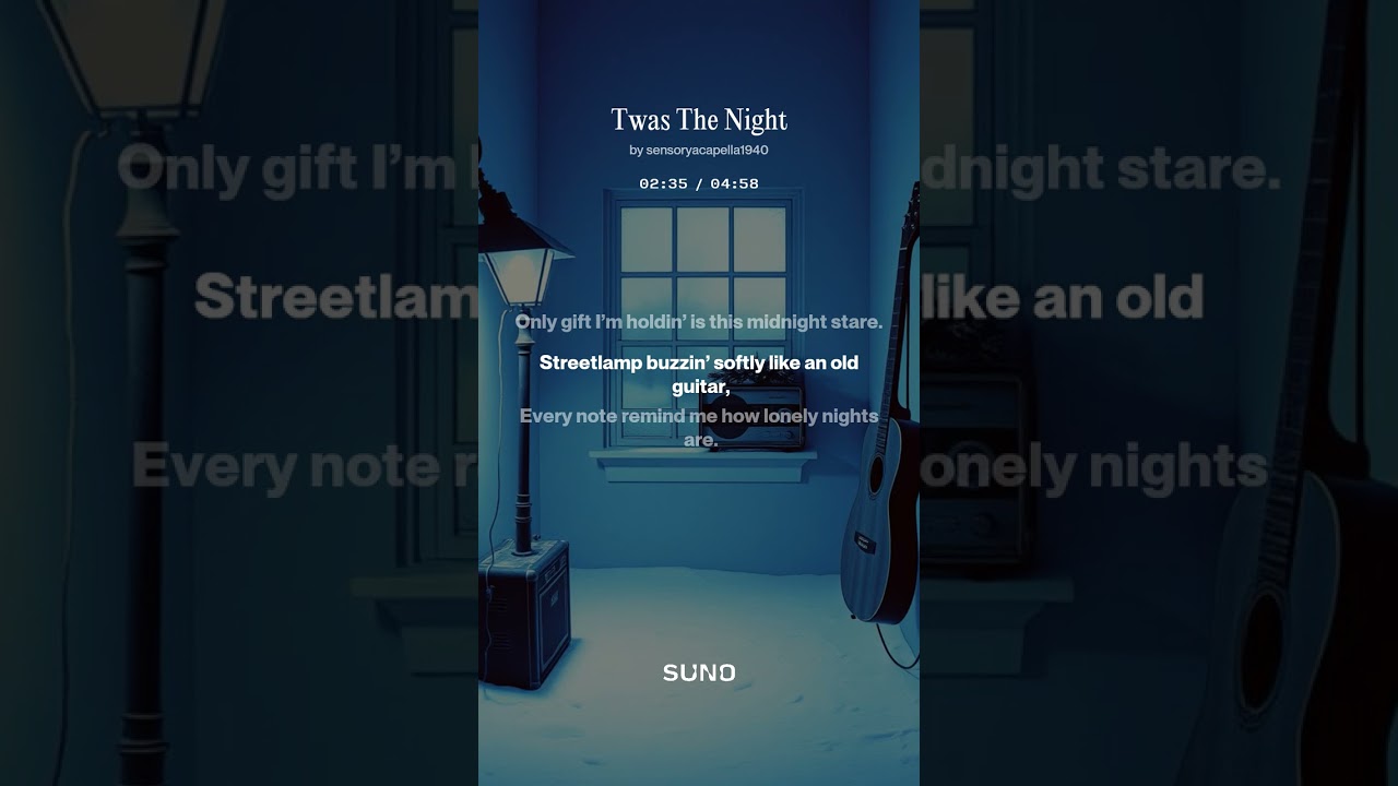 Suno AI Blues Song The Night